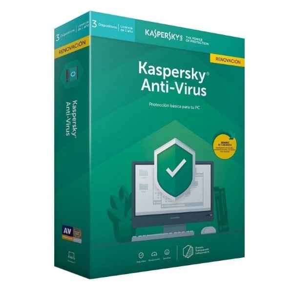 Home Antivirus Kaspersky 2020 KL1171S5CFR-20 (3 Devices)