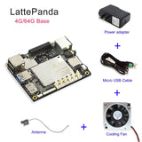 lattepanda 4G+64GB board, Intel X86 X64 Z8350 Quad Core 1.8GHz Full Windows10/Linux ArduinoATmega32u4 on board,Deep Learning