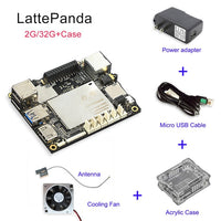 lattepanda 4G+64GB board, Intel X86 X64 Z8350 Quad Core 1.8GHz Full Windows10/Linux ArduinoATmega32u4 on board,Deep Learning